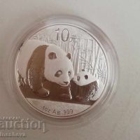 1 oz Сребро Китайска Панда 2011 с кутия и сертификат, снимка 1 - Нумизматика и бонистика - 45209051