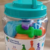 Нови Монтесори играчки Образователни кексчета с числа и цветове за деца Learning Resources , снимка 7 - Образователни игри - 45791398