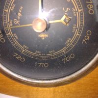 Барометър с термометър FORSTER, снимка 4 - Антикварни и старинни предмети - 45891087
