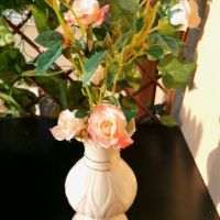 Beleek Lotus Blossom порцеланова ваза, снимка 2 - Декорация за дома - 45286393