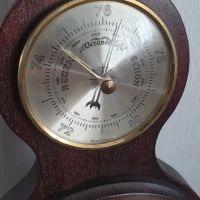 Дървен термометър,барометър,часовник и влагометър, снимка 6 - Антикварни и старинни предмети - 45296431