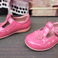 Английски детски обувки естествена кожа START RITE , снимка 4 - Детски обувки - 44993163