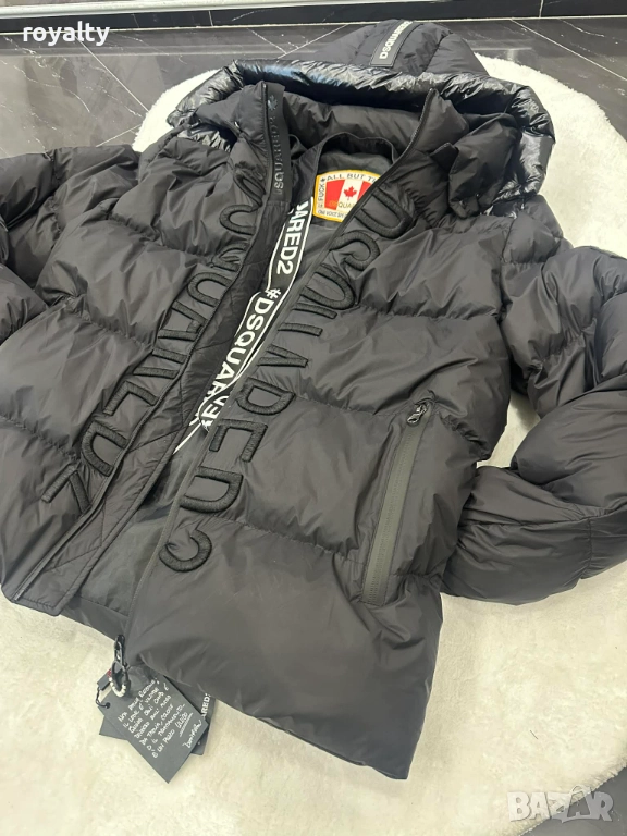 DSQUARED2 Черно Зимно Мъжко Яке , снимка 1