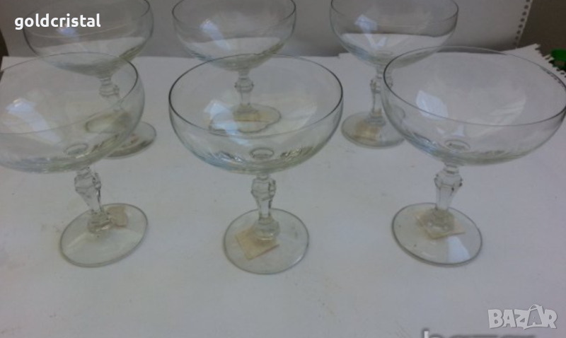 Стари стъклени чаши , снимка 1
