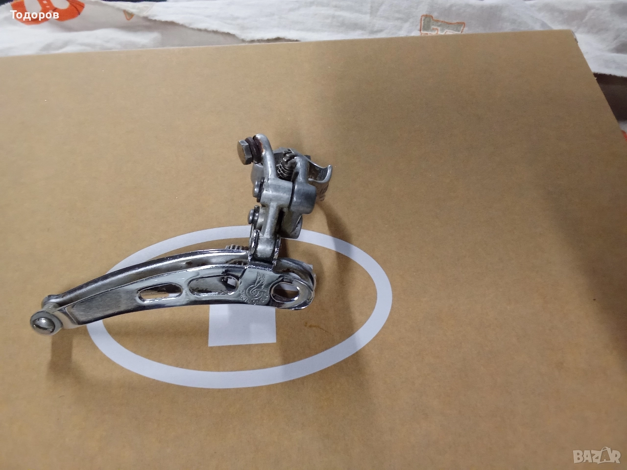 Campagnolo ретро декланшор за шосеен велосипед , снимка 1