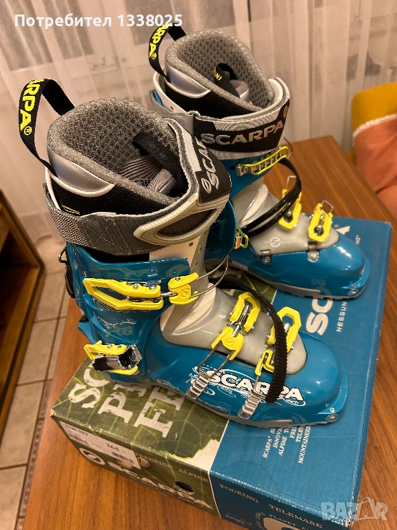 Дамски ски туринг обувки SCARPA GEA 26,5, снимка 1