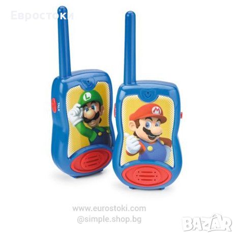 Комплект Уоки Токи Lexibook Nintendo Super Mario Walkie-Talkie, снимка 1