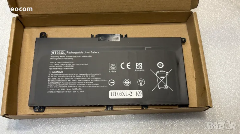 HP HT03XL нова батерия за лаптоп HSTNN-LB8L (11.5V,41.9Wh,3630mAh), снимка 1