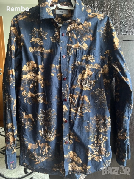 Мъжка риза с горски мотиви, снимка 1
