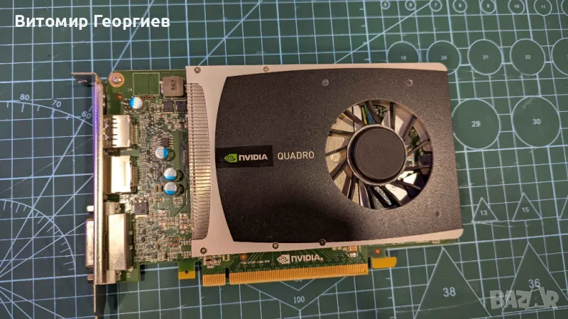 Видеокарта NVIDIA Quadro 2000 1GB, снимка 1