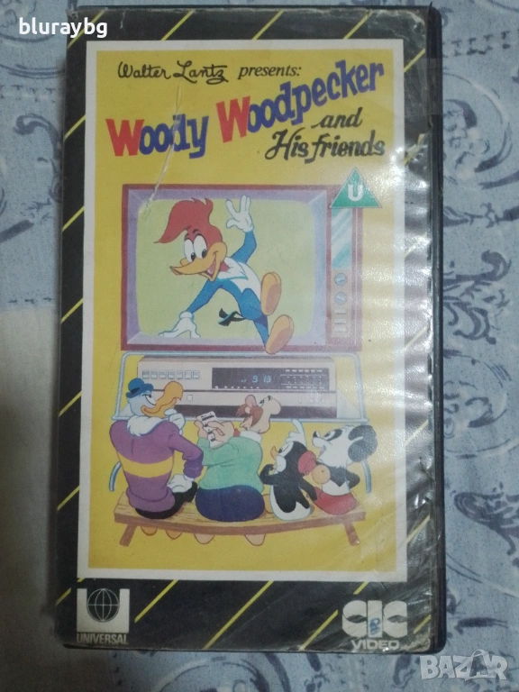 Woody Woodpecker vhs/Уди кълвача видеокасета, снимка 1