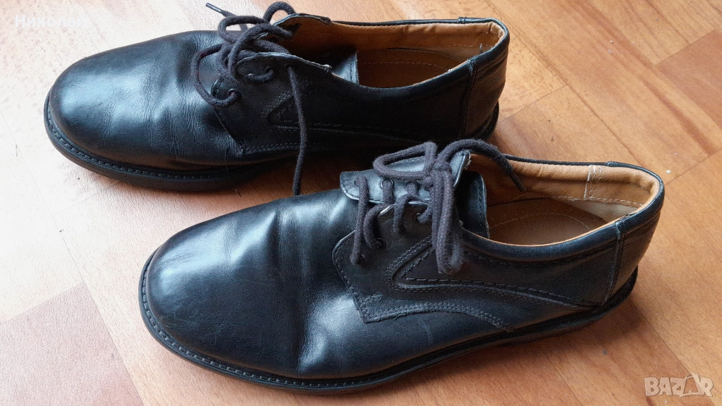 Официални мъжки кожени обувки Masterclass, снимка 1