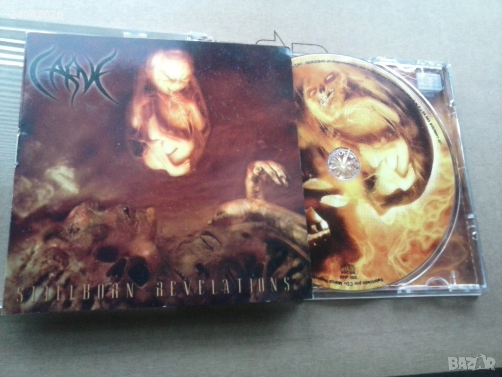 Carve – Stillborn Revelations Sweden Death Metal CD оригинален диск, снимка 1