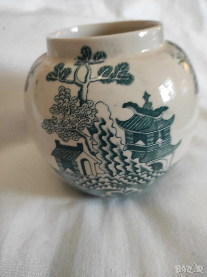 старинна английска ваза masons ironstone england, снимка 1