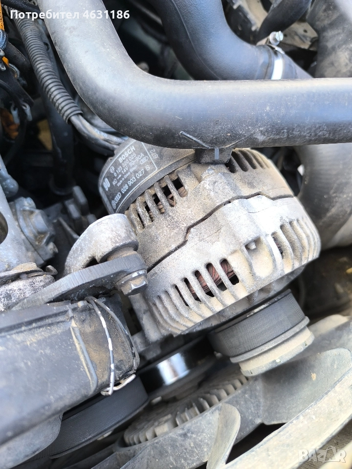 Алтернатор,динамо за vw passat b5 1.9tdi, снимка 1