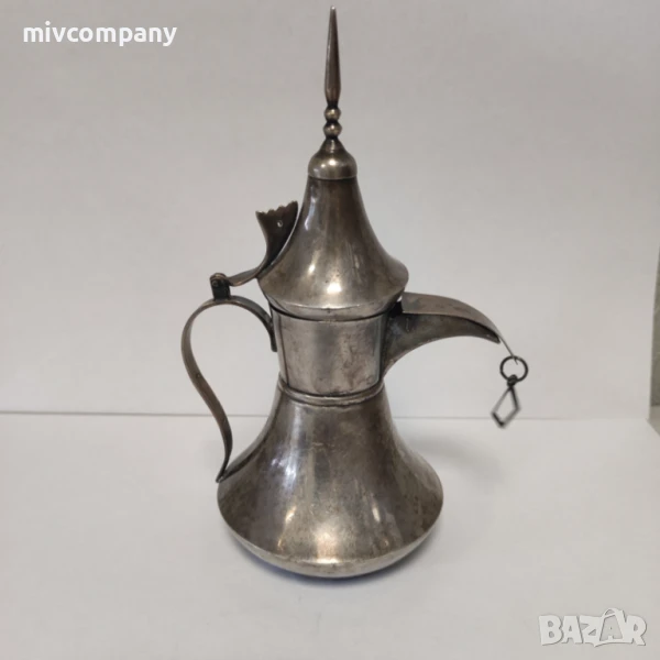 Сребърен чайник-кафеварка 115.78гр., снимка 1