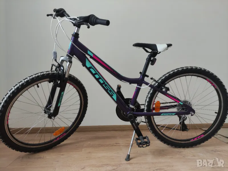Велосипед Cross в отлично състояние 24" Алуминиева рамка, снимка 1