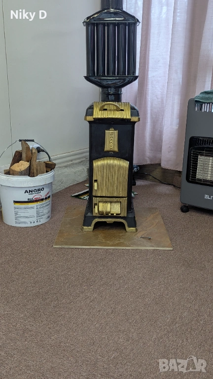 Стара перфектно работеща печка,,Балкан,,, снимка 1