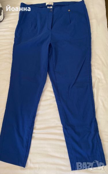Дамски син панталон, снимка 1