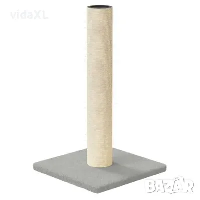 vidaXL Котешки стълб за драскане, светлосив, 22x22x45 см(SKU:171676), снимка 1