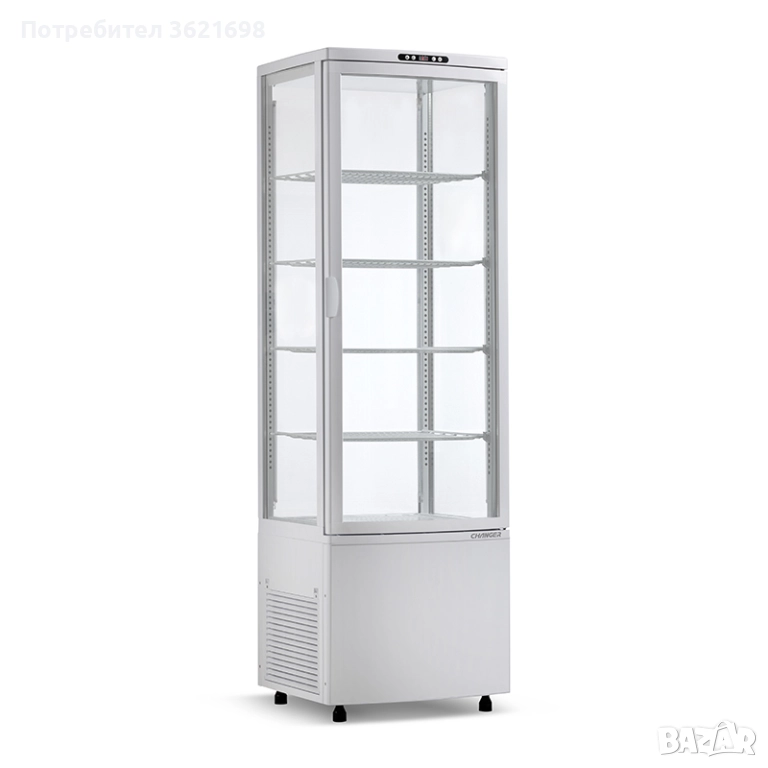Хладилна витрина вертикална 235 литра, CL-238-1, снимка 1