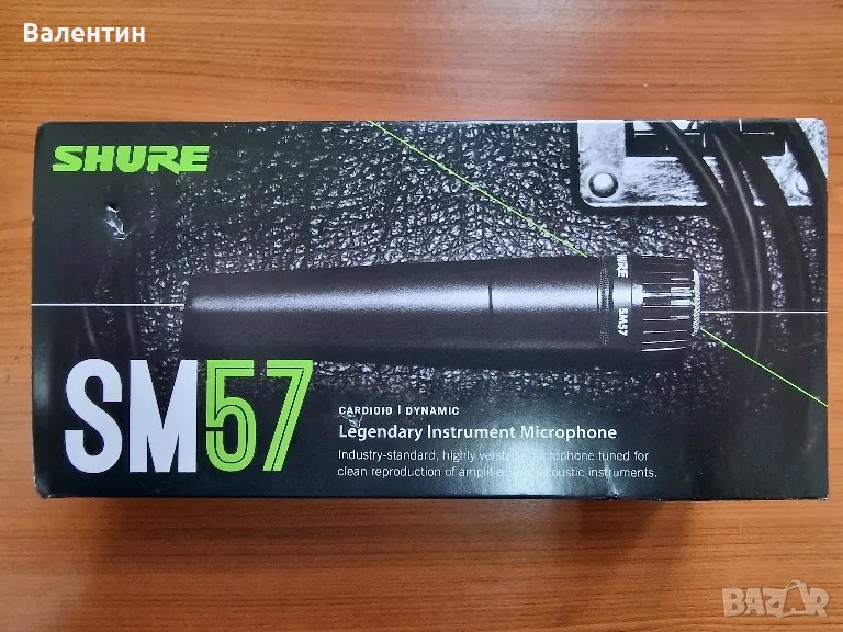 Микрофон Shure SM57 XLR, снимка 1