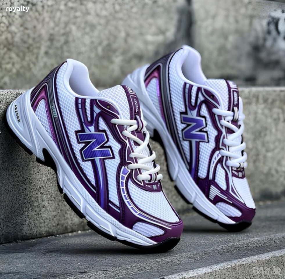 New Balance 530 White/Purple Дамски Маратонки 36-40 Номер с Кутия , снимка 1