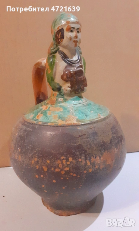 Кундир стомна керамика Стара , снимка 1