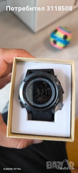 Часовник Смарт блутут крачкомер, снимка 1