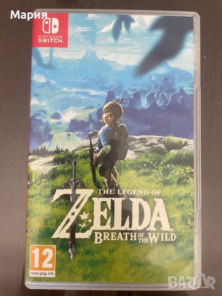 Zelda breath of the wild за Nintendo switch, снимка 1