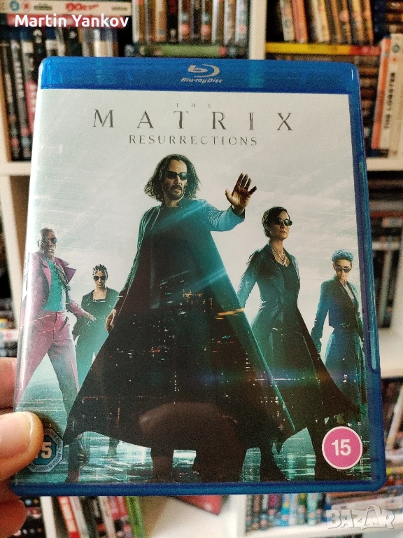 Matrix Resurrections - Матрицата Възкресения - blu ray с бг субтитри , снимка 1