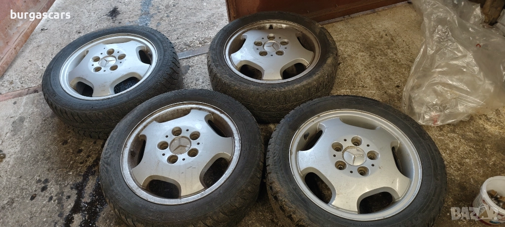 Алуминиеви джанти 15ки Mercedes A160 W168 - 240лв, снимка 1