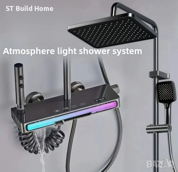 Луксозна Душ Система „Пиано Клавиши“ с LED Осветление –, снимка 1