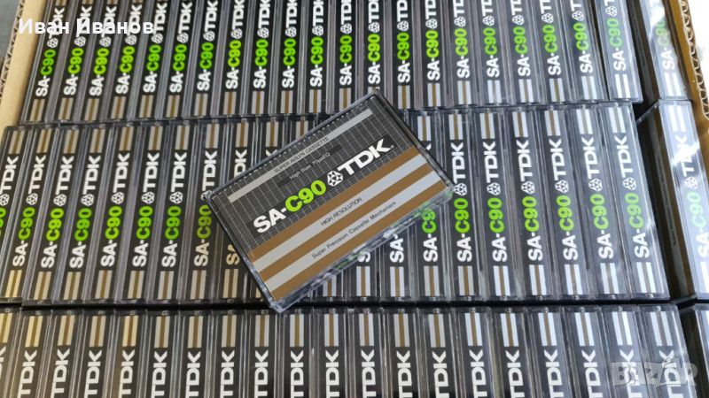 TDK SA 90 - японски аудиокасети изключително запазени, снимка 1