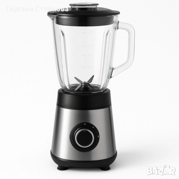 Блендер Muhler, 500W, 1.5 л, стъклена кана, снимка 1