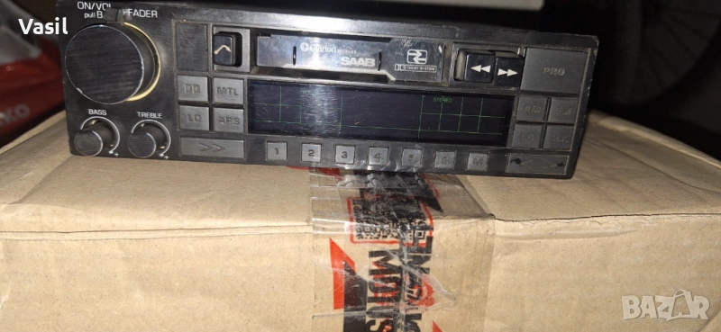 Оригинален касетофон Clarion за Saab – Made in Japan, снимка 1