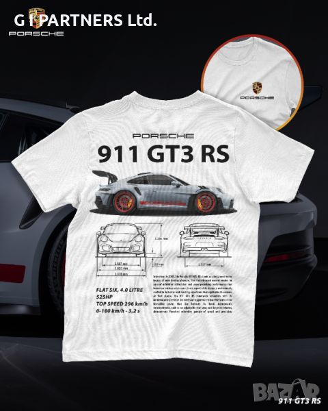 Тениска PORSCHE 911 GT3 RS, снимка 1