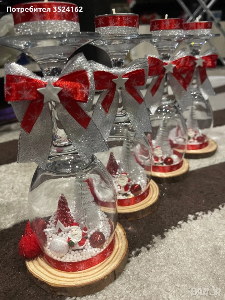 Свещник Коледа, снимка 1