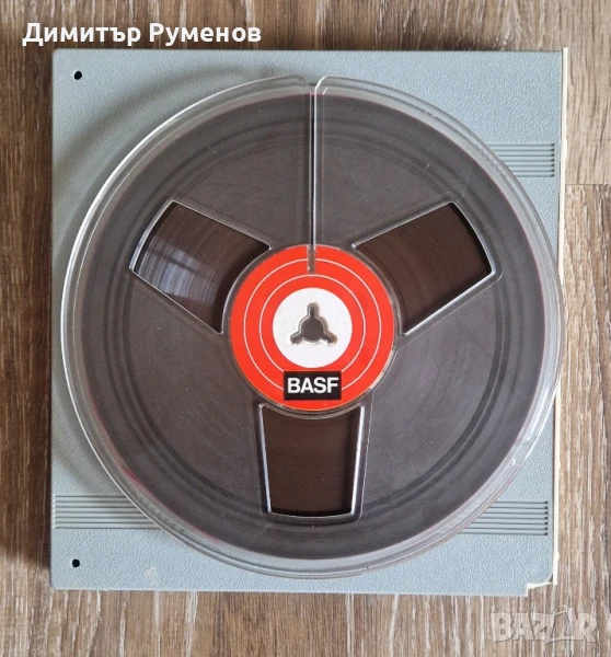 Ролка за магнетофон BASF 18 със записи, снимка 1