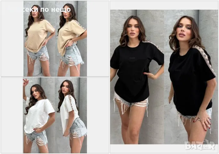 Guess Дамска Тениска👚Дамска Блуза С Къс Ръкав Гес - 3 Налични Цвята Код A558, снимка 1