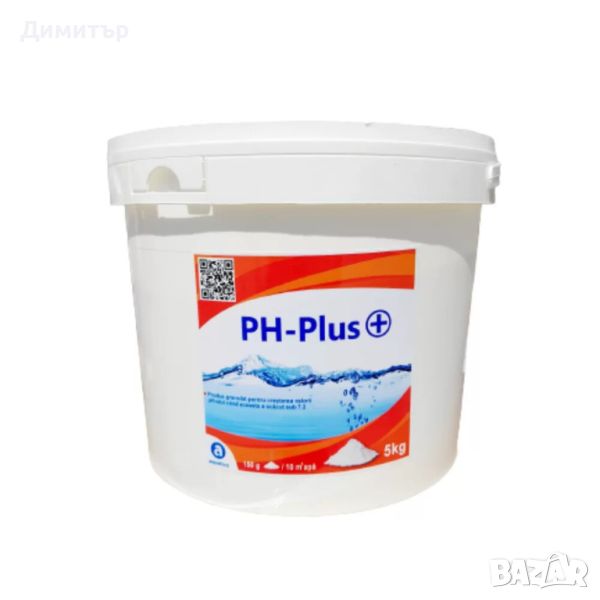 Aquatics pH-Plus 5 кг - Препарат на гранули за регулиране на pH във вода, снимка 1