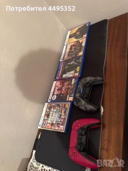 ps5 + монитор и игри, снимка 1