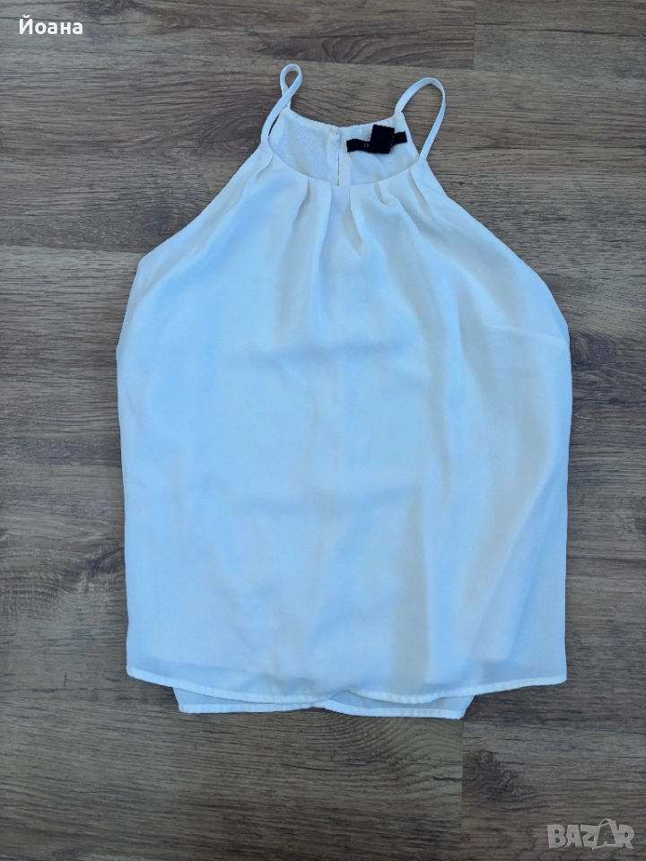 Бял официален потник Forever21, снимка 1