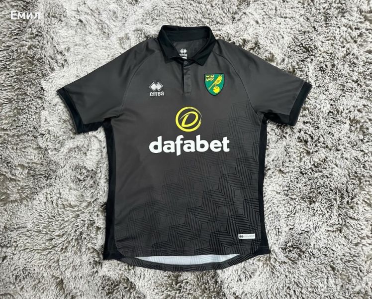Оригинална тениска Errea x Norwich City Third kit Jersey 2019/20 Размер М, снимка 1