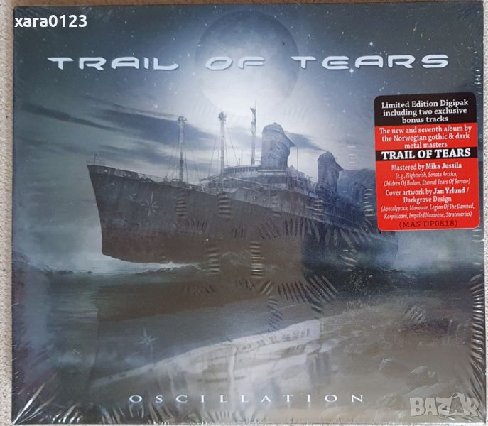 Trail Of Tears – Oscillation, снимка 1