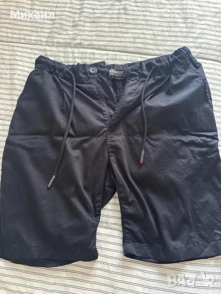Мъжки платнени къси панталони, марка Megalomans, размер 34 , снимка 1