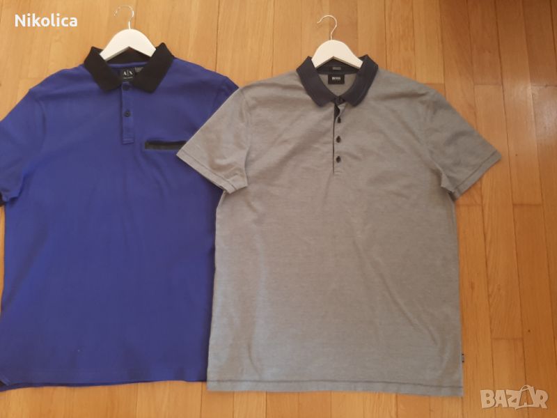 Мъжкa блузa Boss и къс панталон Armani jeans, размер XL                         , снимка 1