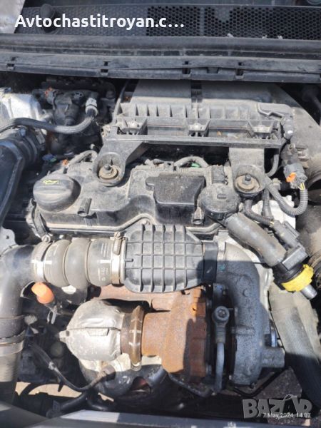 Двигател DV6FC - Peugeot 308 gt Line 1.6 BlueHDI 120hp, снимка 1
