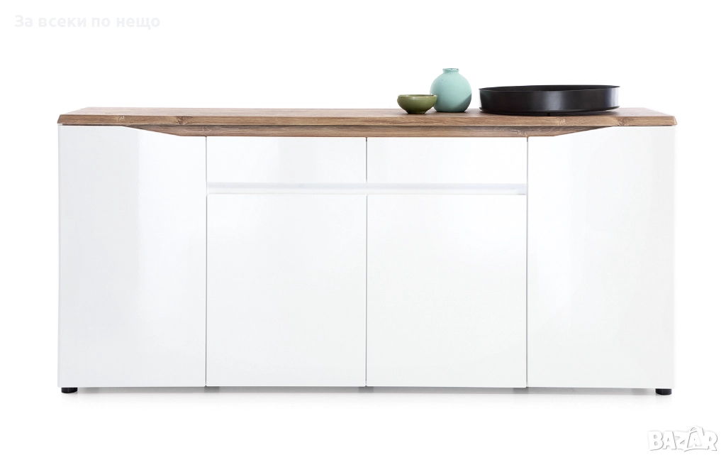 Скрин TOLEDO TOLK04 KOM4D2S алпийско бяло-дъб стирлинг/бял лак Код P1675, снимка 1