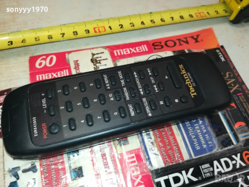TECHNICS EUR643900 CD REMOTE CONTROL-ВНОС SWISS 2508251531, снимка 1